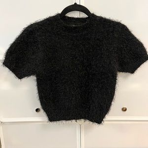 Iris Fuzzy cropped shirt S